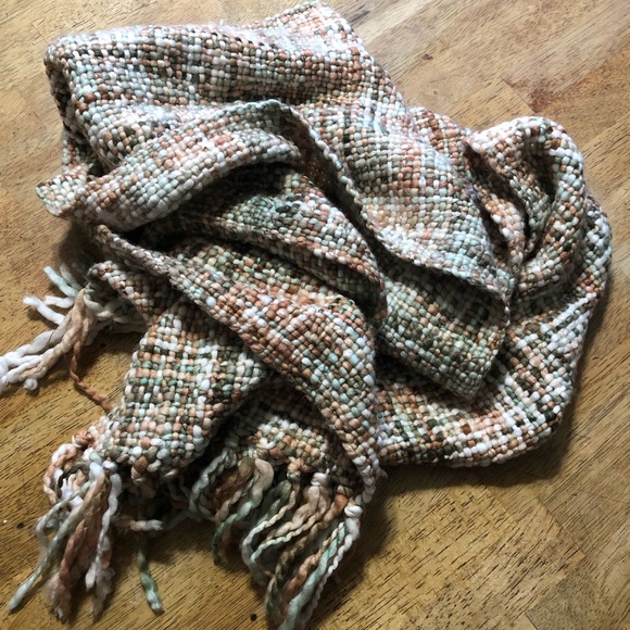 Accessories - Beautiful Colors Knit Weave Scarf 80”x11” NWOT Warm & Cozy Soft